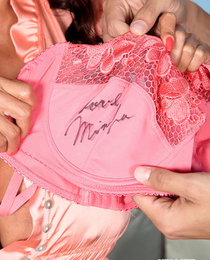 18 year old female Chloe Dash undressing on yoga mat on lawn